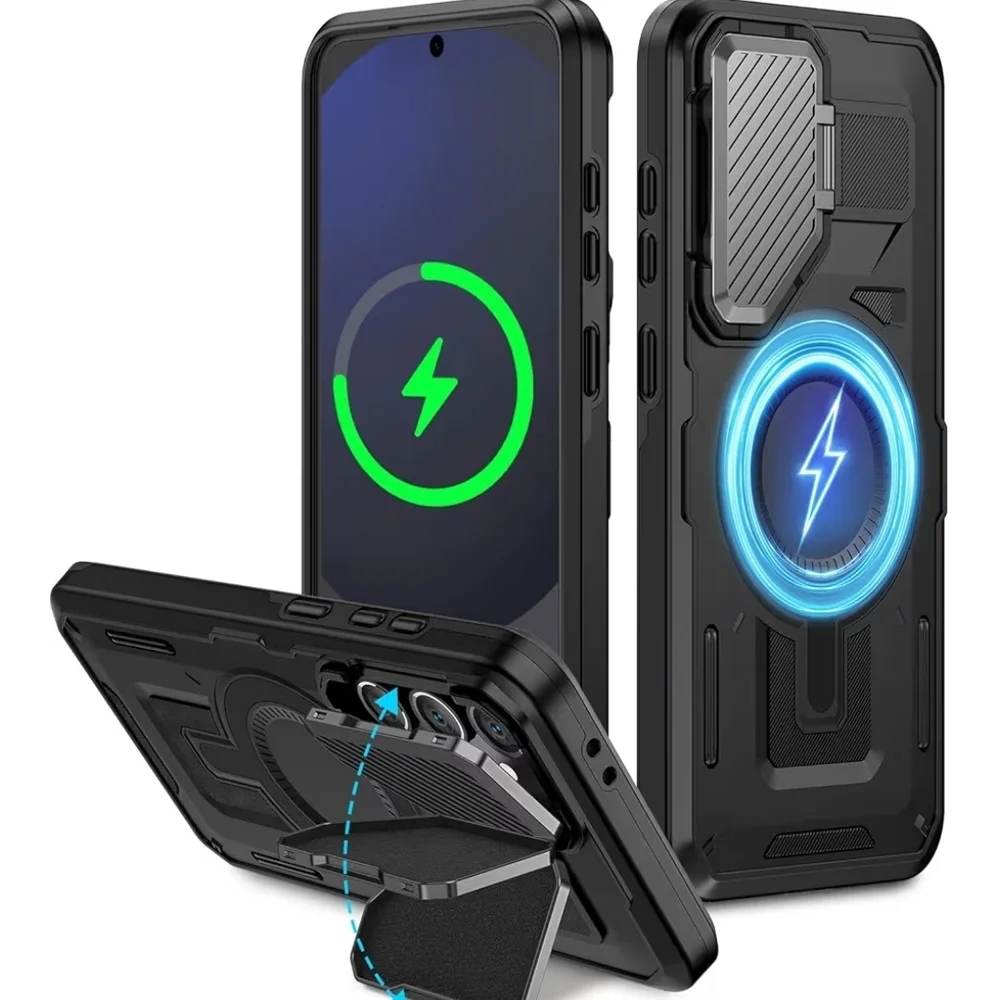 Caka Black Case for Samsung Galaxy S24 FE